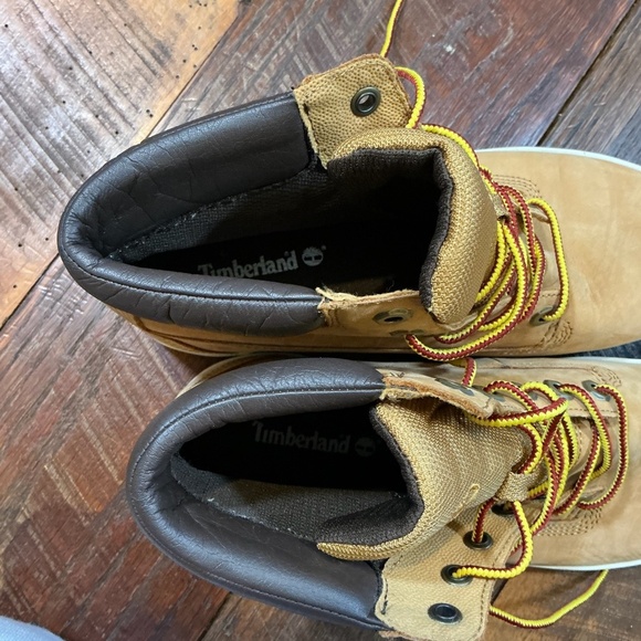 Timberland Women’s A24J5 6” Lace-Up Waterproof Boots Wheat Nubuck Size 8.5 - Picture 10 of 12